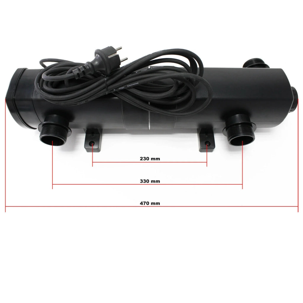 Lampada sterilizzatrice UVC da 18 watt per stagni e piscine filtro 16_0001531