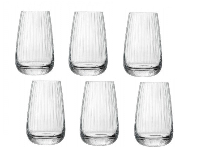 Set 6 Bicchieri Mixology Cocktail Cub Beverage in Vetro 51 cl Luigi Bormioli