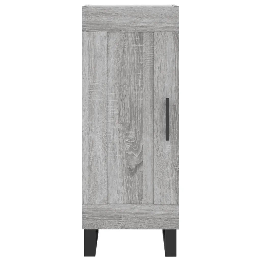 Credenza Grigio Sonoma 34,5x34x180 cm in Legno Multistrato 3199519