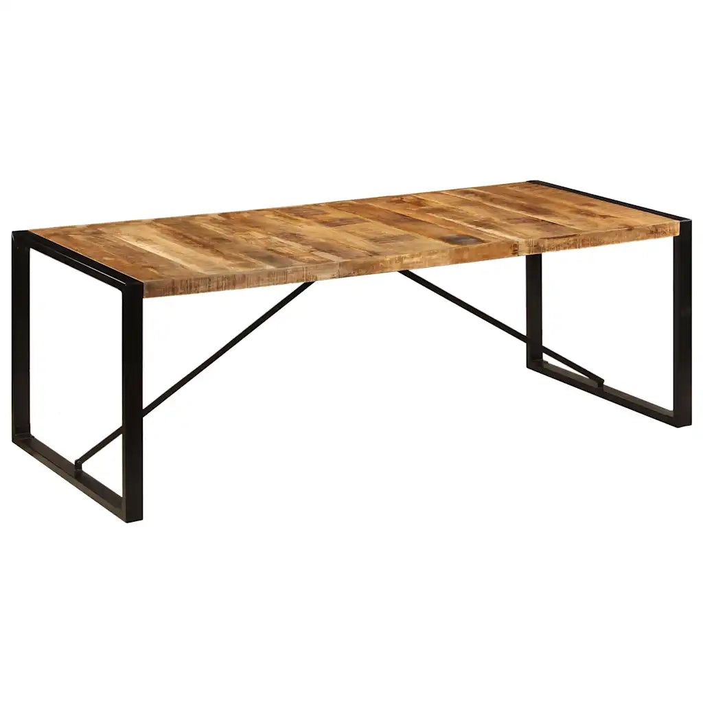 Tavolo da Pranzo 220x100x75 cm in Legno Massello di Mango cod mxl 25026