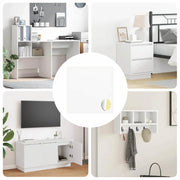 Adesivo 12 pcs Bianco Ø 20 x 0,5 mm Carta 864628