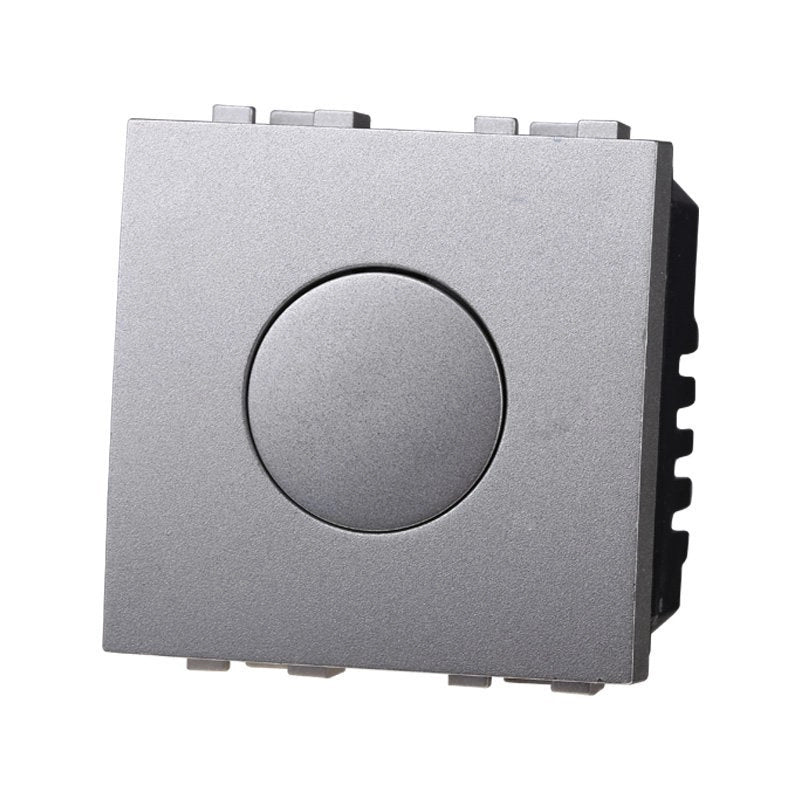 Interruttore Touch 2P 2M Timer Colore GRIGIO Compatibile Con Bticino Living International
