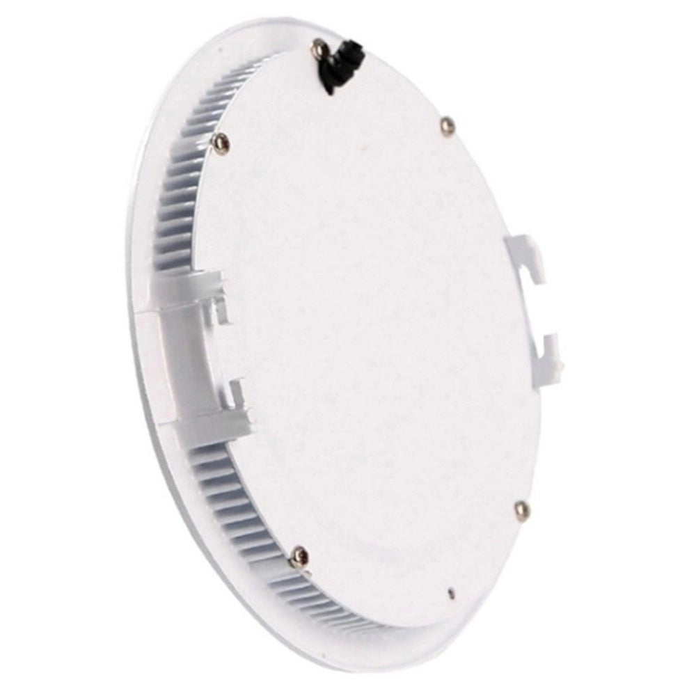 Trade Shop - Pannello Smd Led Tondo Da Incasso 18w Con Driver Cct 3000k 4000k 6500k P205a-t3c -