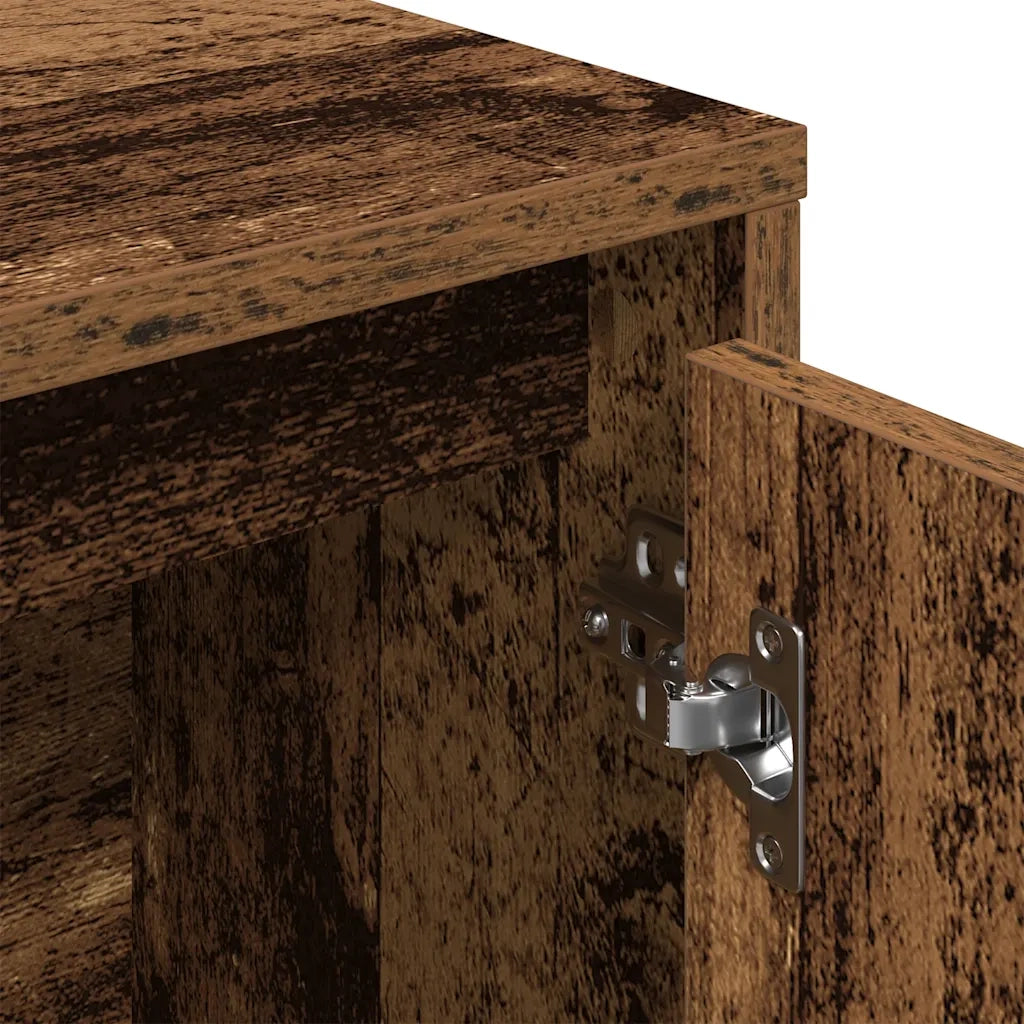 Libreria Legno Vecchio 89x24x101,5 cm in Legno Multistrato 860407