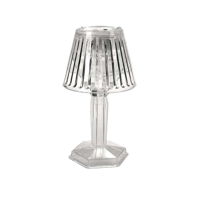 MINI LAMPADA A LED EFFETTO CRISTALLO FUNZIONAMENTO CON BATTERIE 7X12 CM