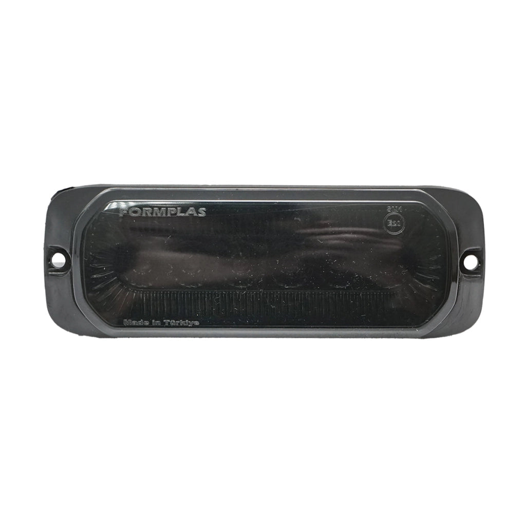 Luce di posizione laterale LED 12-24V, giallo fumé 132x46mm Breckner Germany