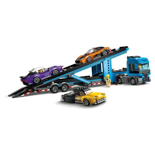 Camion trasportatore con auto sportive lego 60408 city great vehicles