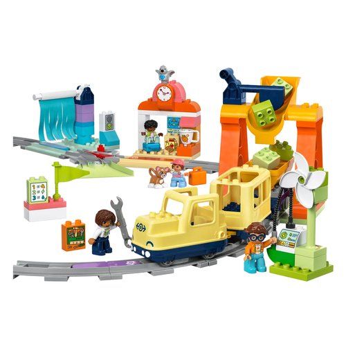 Grande treno comunitario interattivo lego 10428 duplo town