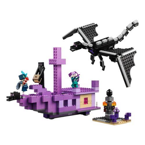 L’enderdrago e la nave dell’end lego 21264 minecraft