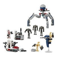 Battle pack clone trooper  e battle droid - 75372