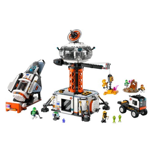 Costruzioni lego 60434 city space base spaziale e piattaforma di lanci