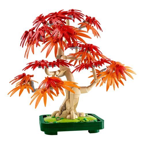 Costruzioni lego 10348 botanicals bonsai di acero rosso giapponese