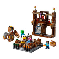 Magione della foresta: ring di combattimento lego 21272 minecraft