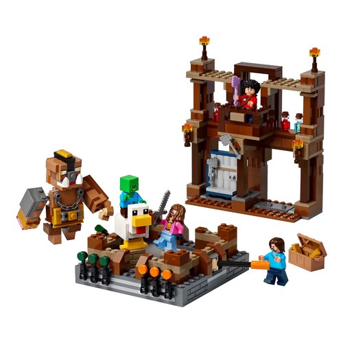 Magione della foresta: ring di combattimento lego 21272 minecraft