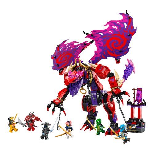 Thunderfang, il drago del caos lego 71832 ninjago
