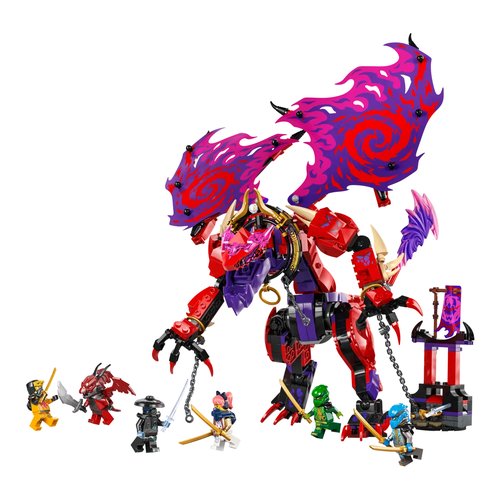 Thunderfang, il drago del caos lego 71832 ninjago