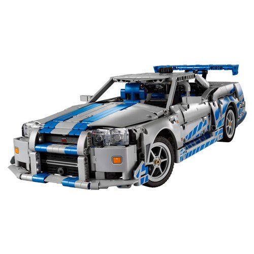 Costruzioni lego 42210 technic auto nissan skyline gt-r (r34) 2 fast 2