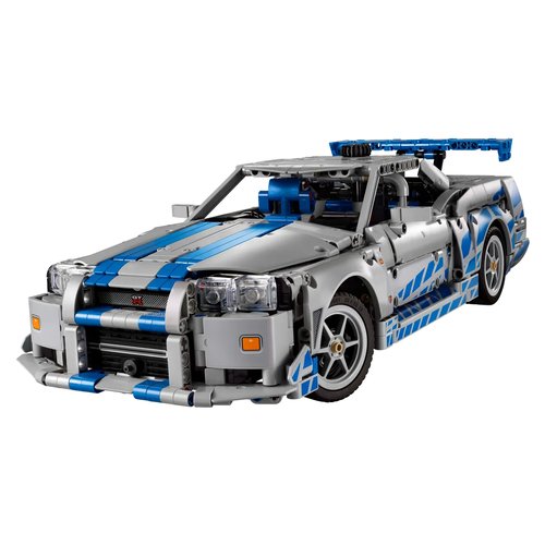 Costruzioni lego 42210 technic auto nissan skyline gt-r (r34) 2 fast 2