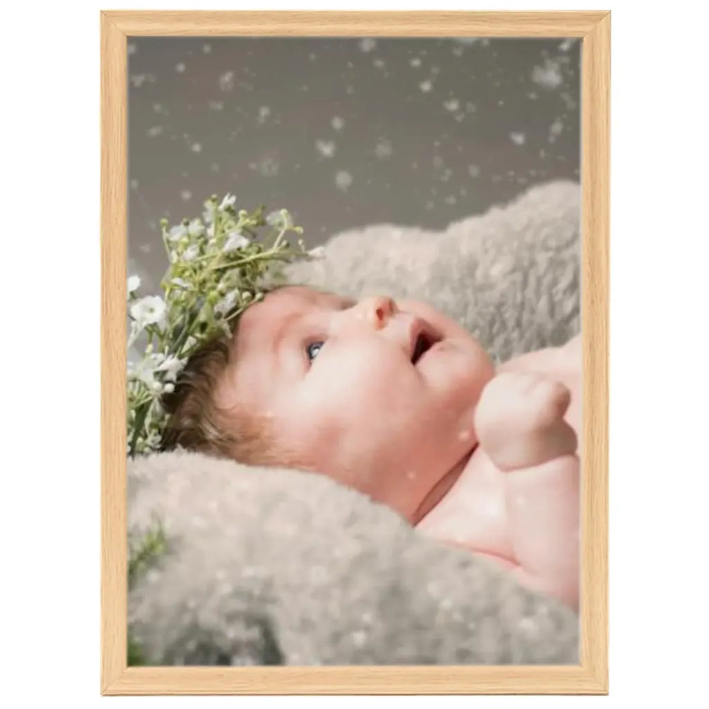 Cornici Foto Collage 5 pz per Tavolo Rovere Chiaro 13x18 cm 332620