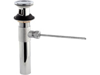 Scarico tipo america o americano in ottone pulito e cromato