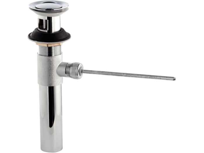 Scarico tipo america o americano in ottone pulito e cromato