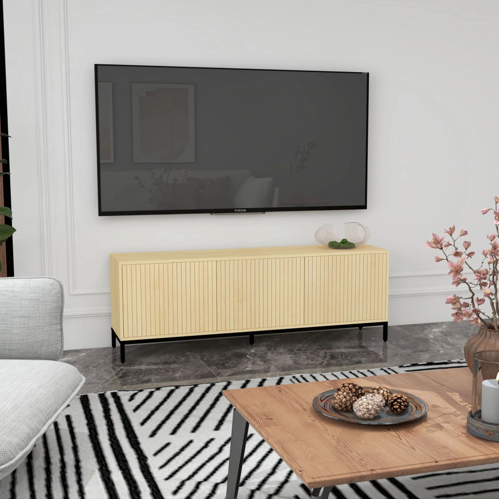 Mobile TV con ripiani regolabili ¨C zephmum ¨C 150x40x51 cm