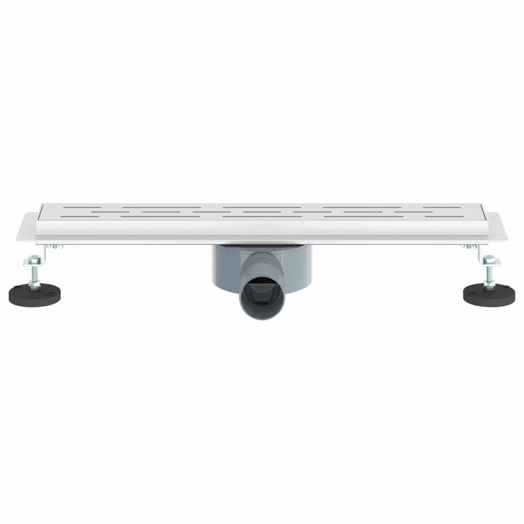Scarico doccia con copertura in vetro e sifone a 360° 50 cm