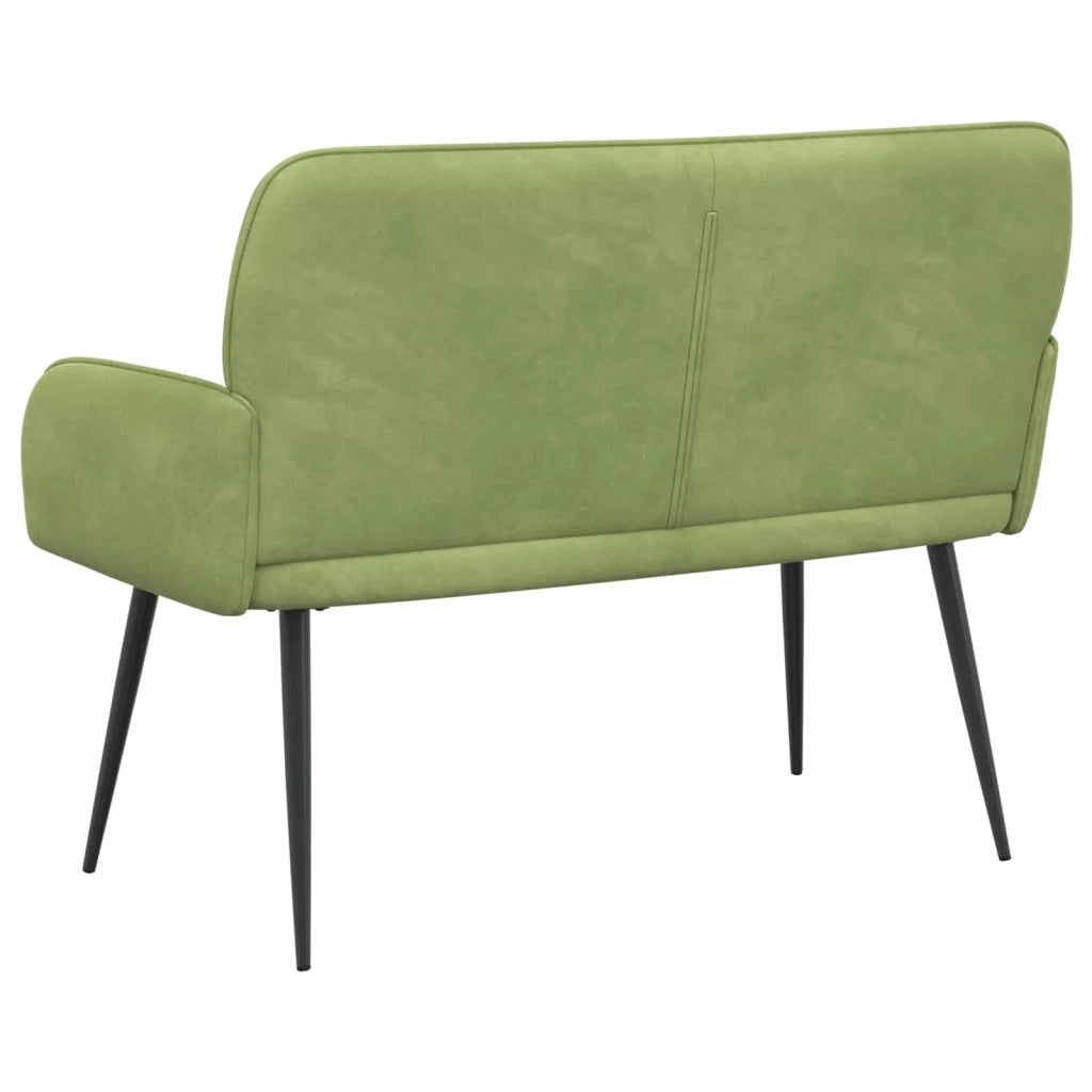 Divano a 2 posti con gambe in metallo 2 posto Verde chiaro 42051020