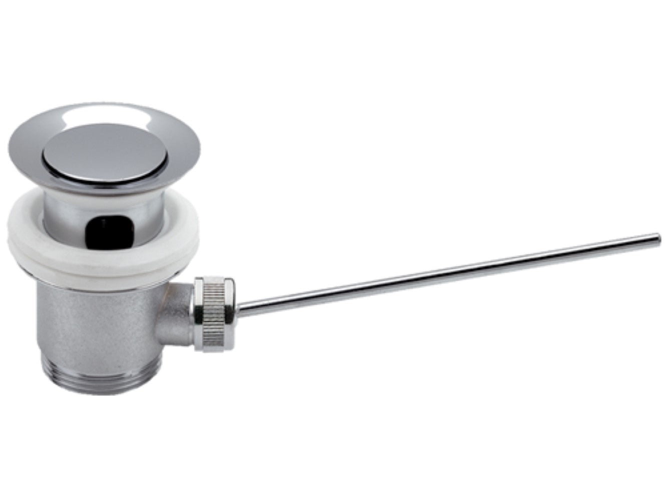 Scarico automatico con tappo grande e copertura totale della piletta