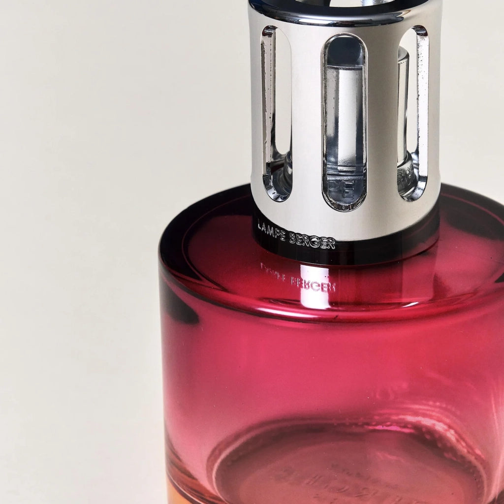 Lampada Catalitica Maison Berger Cofanetto Pure + 250 ml Caresse de Coton Colore: Prugna