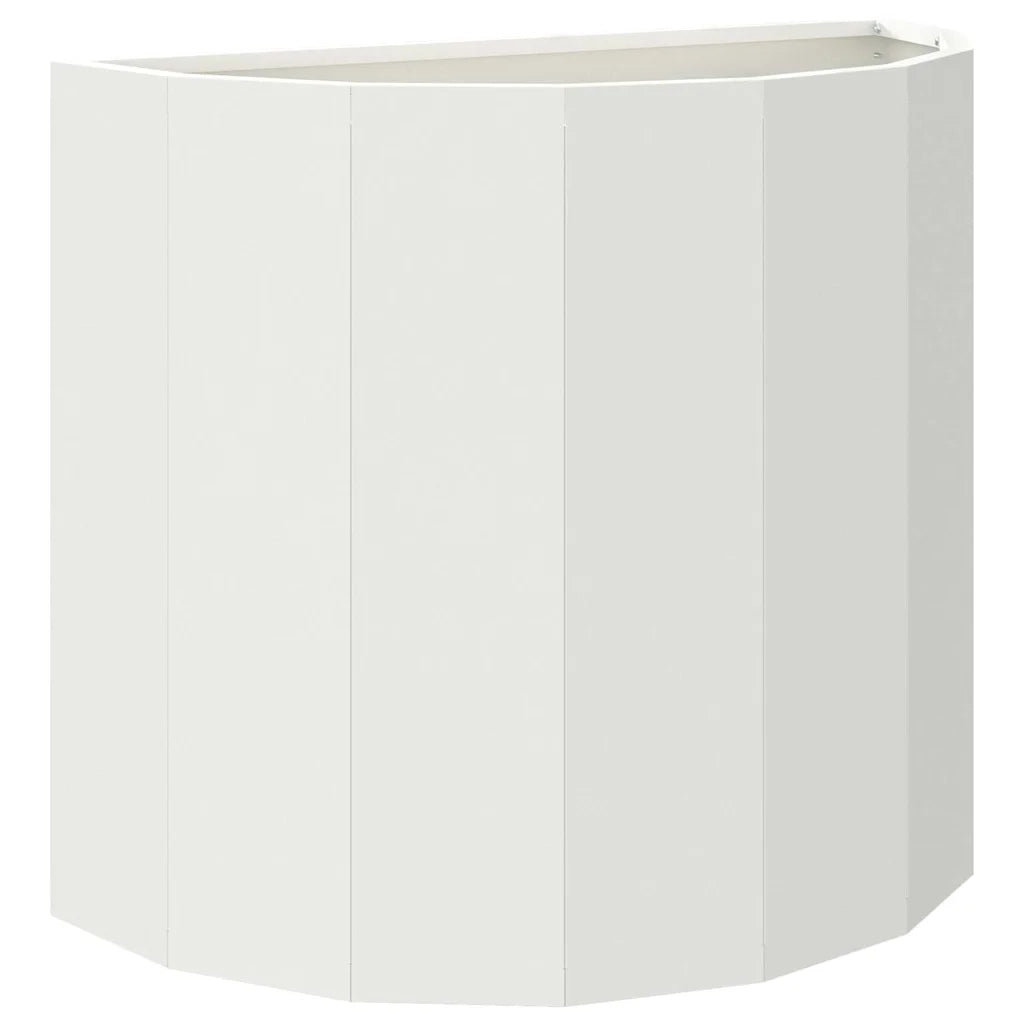 Fioriera Bianco 60 x 30 x 50 cm Acciaio 883718