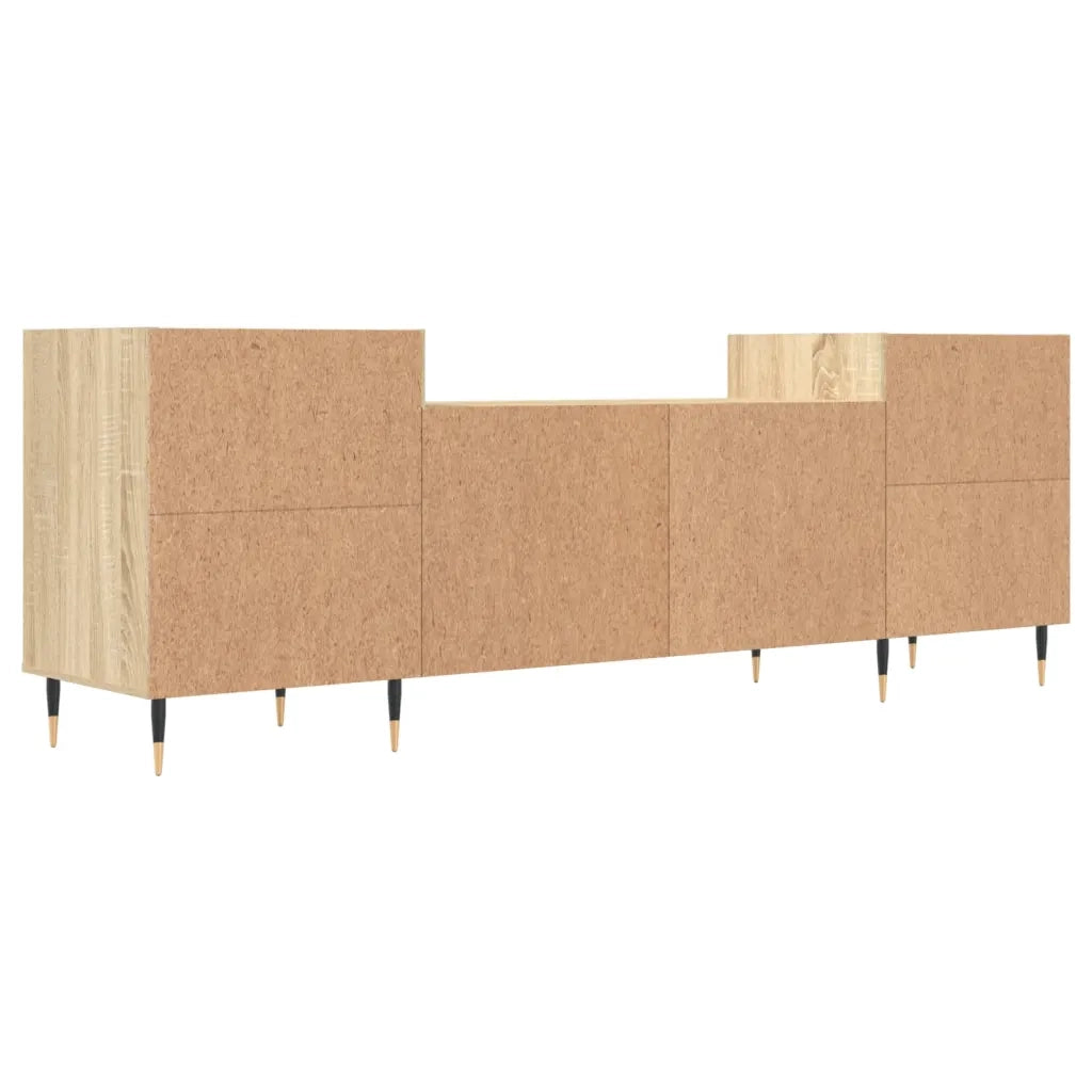 vidaXL Mobile Porta TV Rovere Sonoma 160x35x55 cm Legno Multistrato