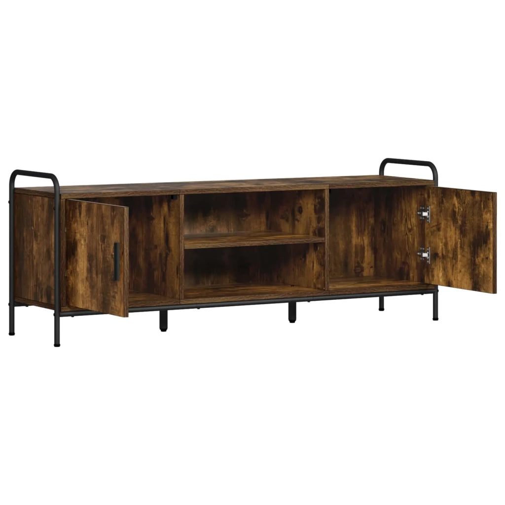Mobile TV 133 x 33 x 50 cm Rovere Fumo Legno ingegnerizzato 8013718