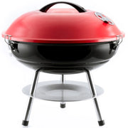 Trade Shop - Barbecue A Carbonella Tondo Bbq Griglia Coperchio Da Tavolo Grill Griglia Brace -