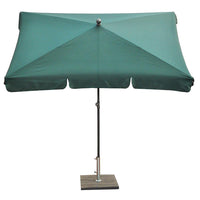 Ombrellone da Giardino 210x130 cm Palo Ø27 mm in Acciaio Maffei Novara Verde