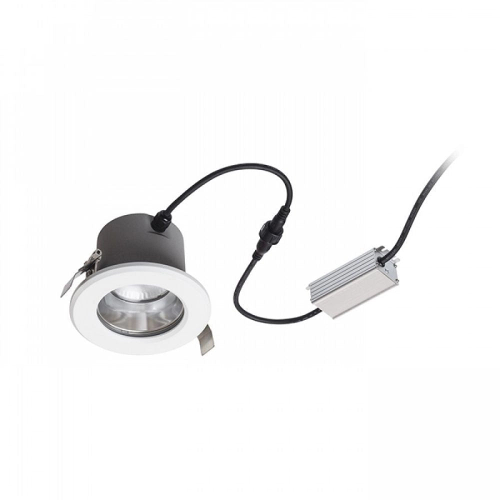 Faretto NAVY da incasso bianco 230V LED 15W 36° IP65 2700K