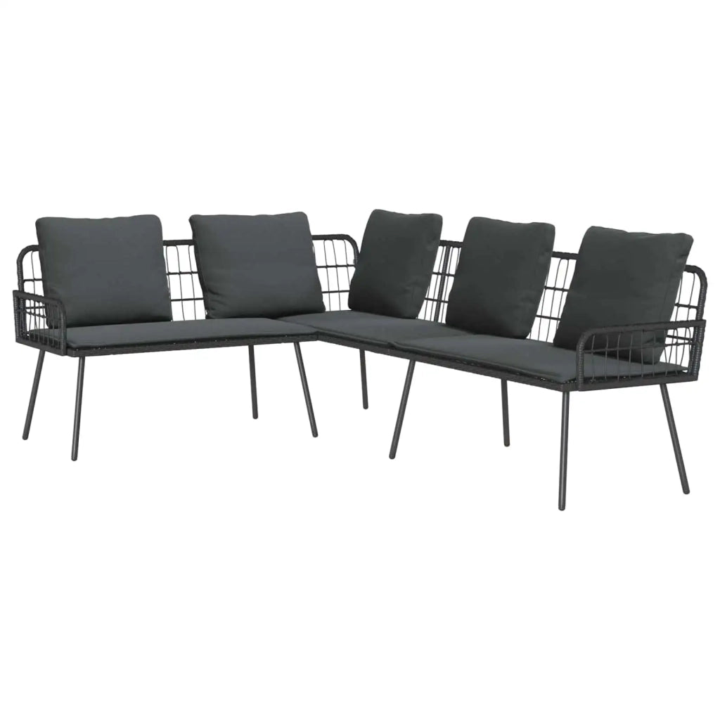 Divano con cuscino-Sofa con cuscino-Divanetto Grigio x Metallo