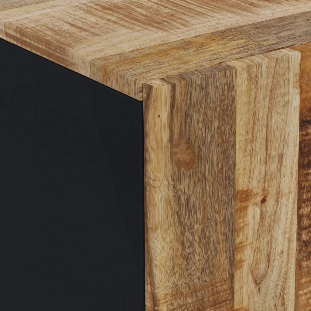 Credenze 3 pz in Legno di Mango Grezzo 3143638