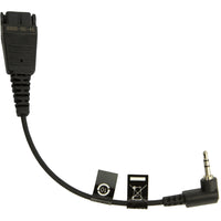 Jabra 8800-00-46 cavo audio 0,15 m qd 2.5mm jack nero