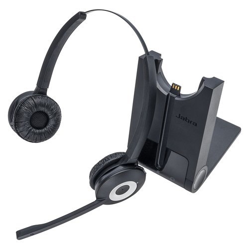 Jabra pro 920 duo auricolare wireless a padiglione ufficio nero - 920-29-508-101