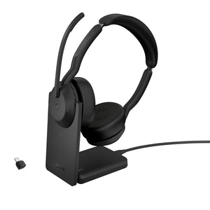 Jabra 25599-999-889 cuffia e auricolare con cavo e senza cavo a padiglione ufficio bluetooth base di ricarica nero