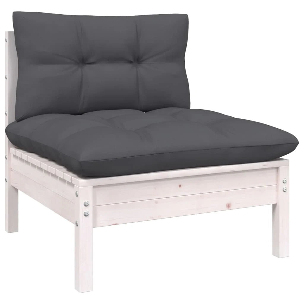 Set di mobili da giardino mobili da esterno 8 pezzi con cuscini legno di pino massiccio 02_0017526