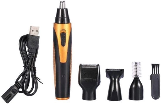 Tondeuse per naso - Trimmer per naso - Trimmer per naso e barba - Tondeuse per naso e barba - Cura della pelle del viso - Uomo - Donna - Elettrico - Grooming