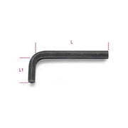 BETA Chiave Esagonale Brugola Piegate Acciaio Brunito - ISO 2936 - 96-n mm 6