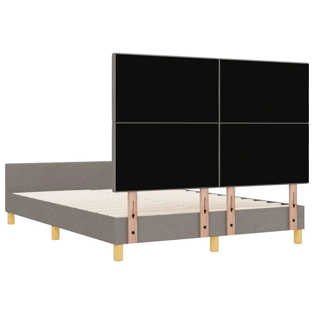 Struttura del letto con testiera Talpa 140 x 200 cm Tessuto 3344736