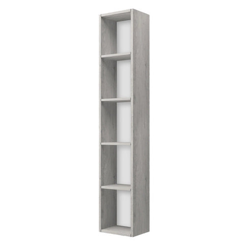 COLONNA BAGNO SOSPESA A GIORNO MOD. STILE- Quercia Bianca- DH- pezzi 1