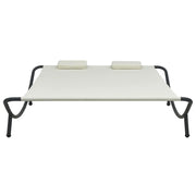 Lettino da Esterno in Tessuto Crema CFW5429918
