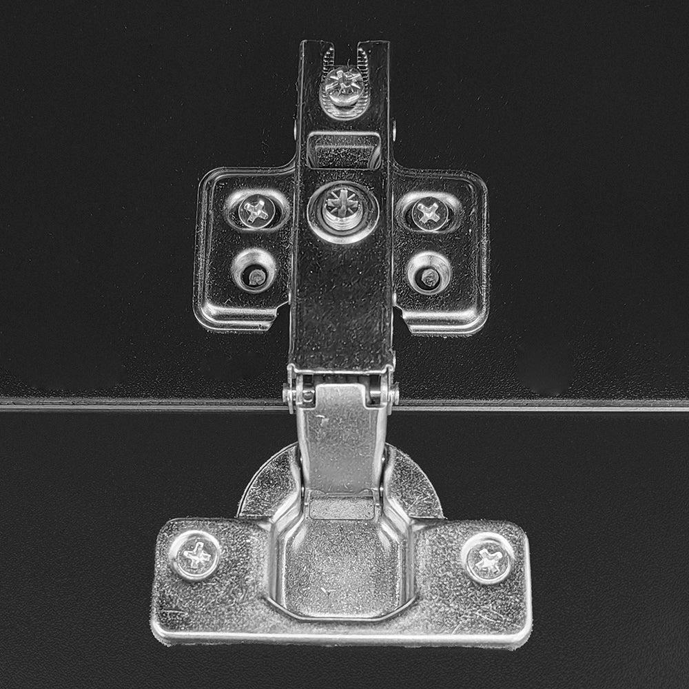 Tavolino-Xylo-90cm nero vetro effetto LED
