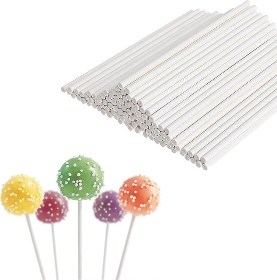 100 pezzi di stuzzicherini di carta da 15 cm per dolci e decorazioni da fare in casa per torte