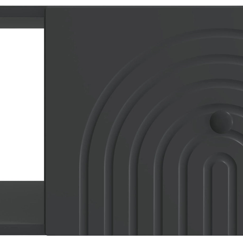Tavolino da salotto Nero 90 x 50 x 40 cm Legno ingegnerizzato 894266